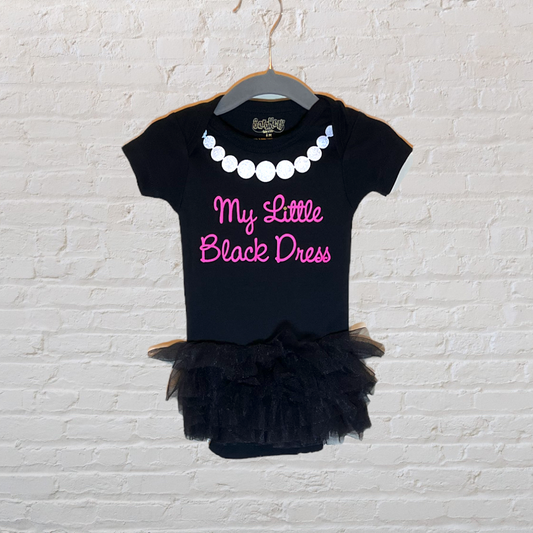 Sara Kety "My Little Black Dress" Tutu Onesie (6M)